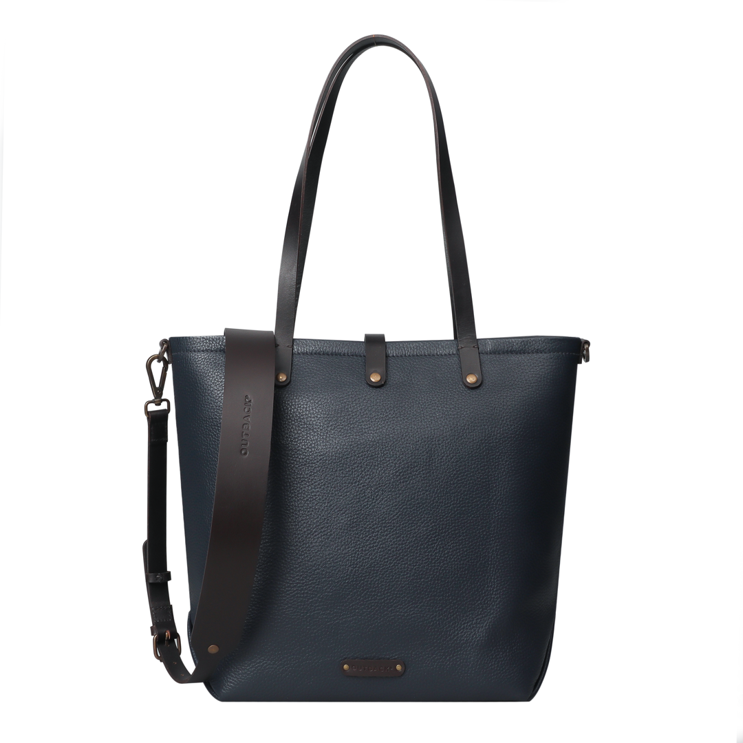 leather tote