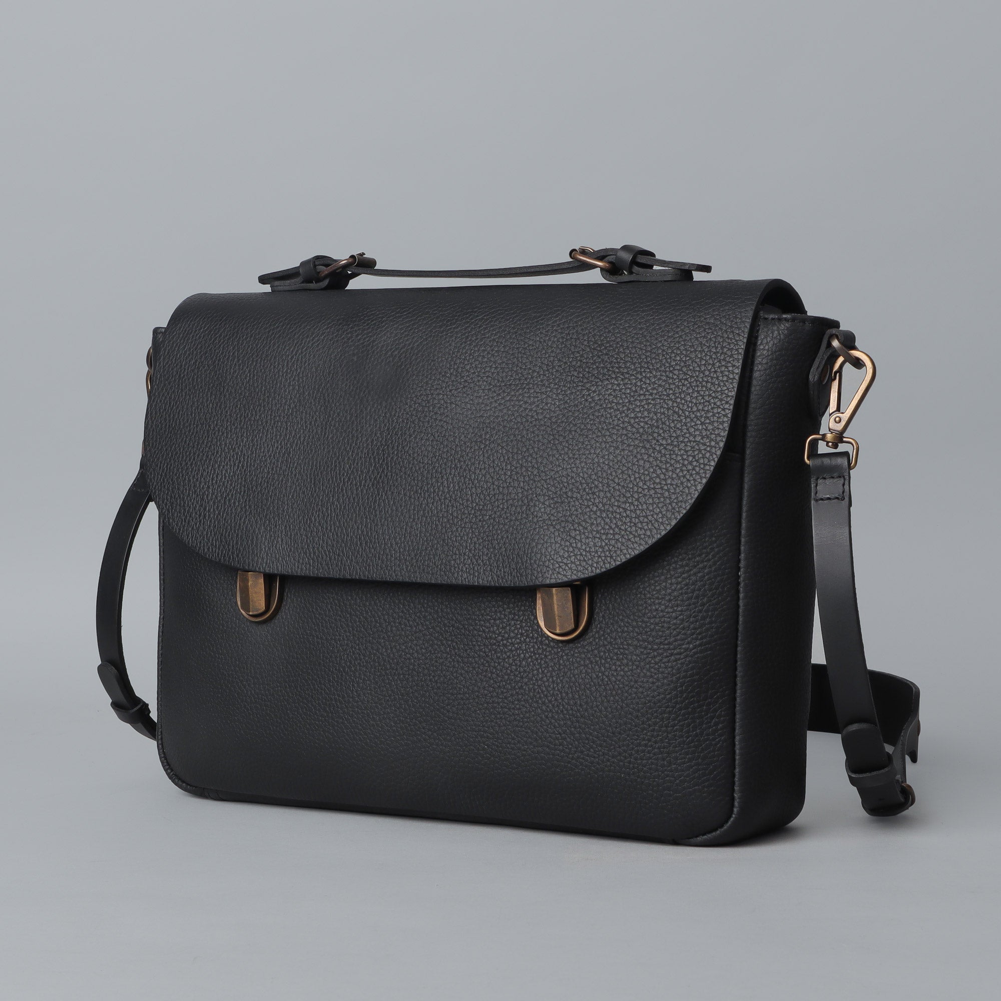 Men's leather briefcase