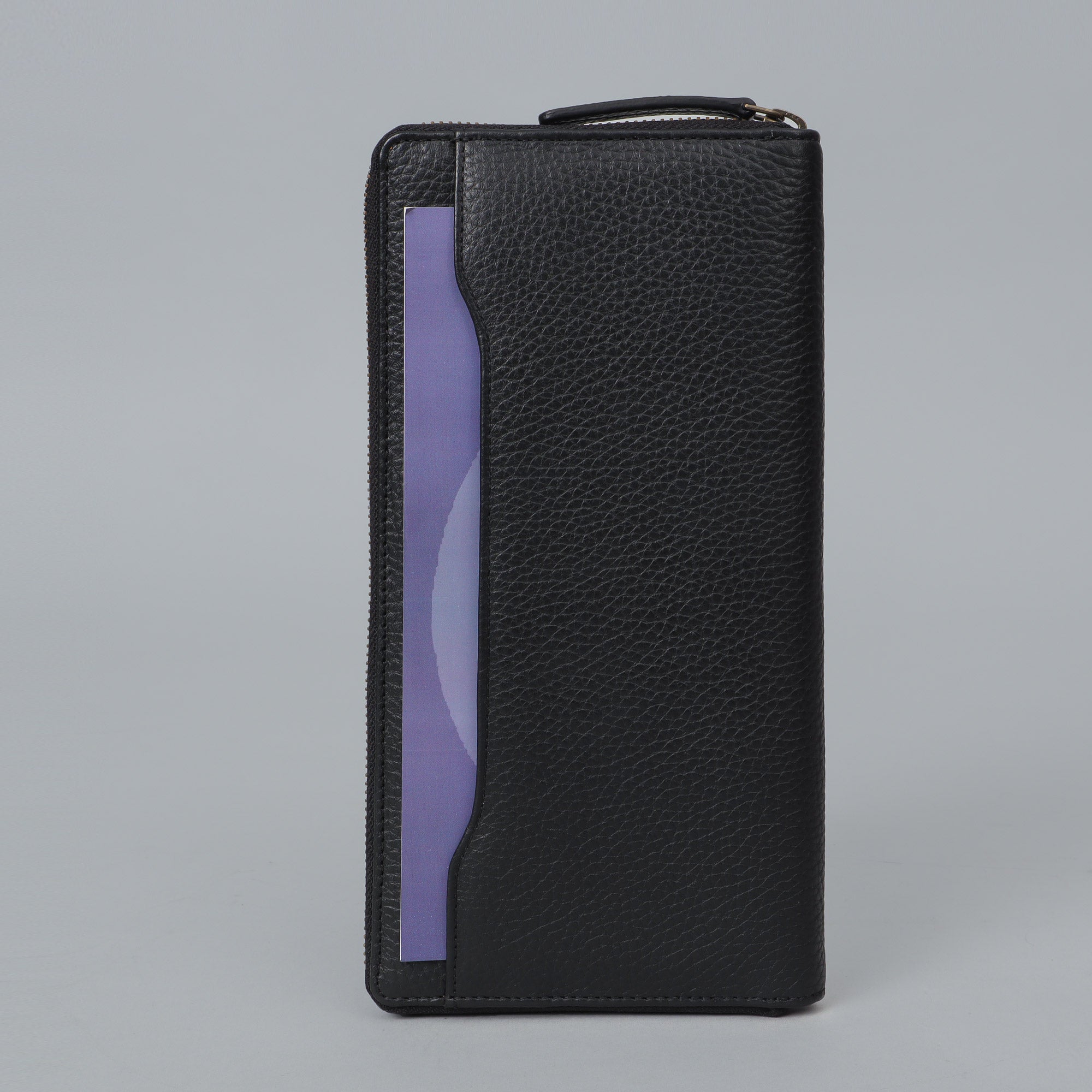 chequebook leather wallet