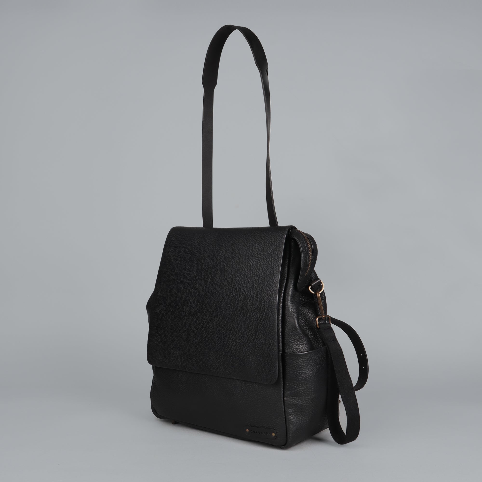 Donna Leather Diaper Bag