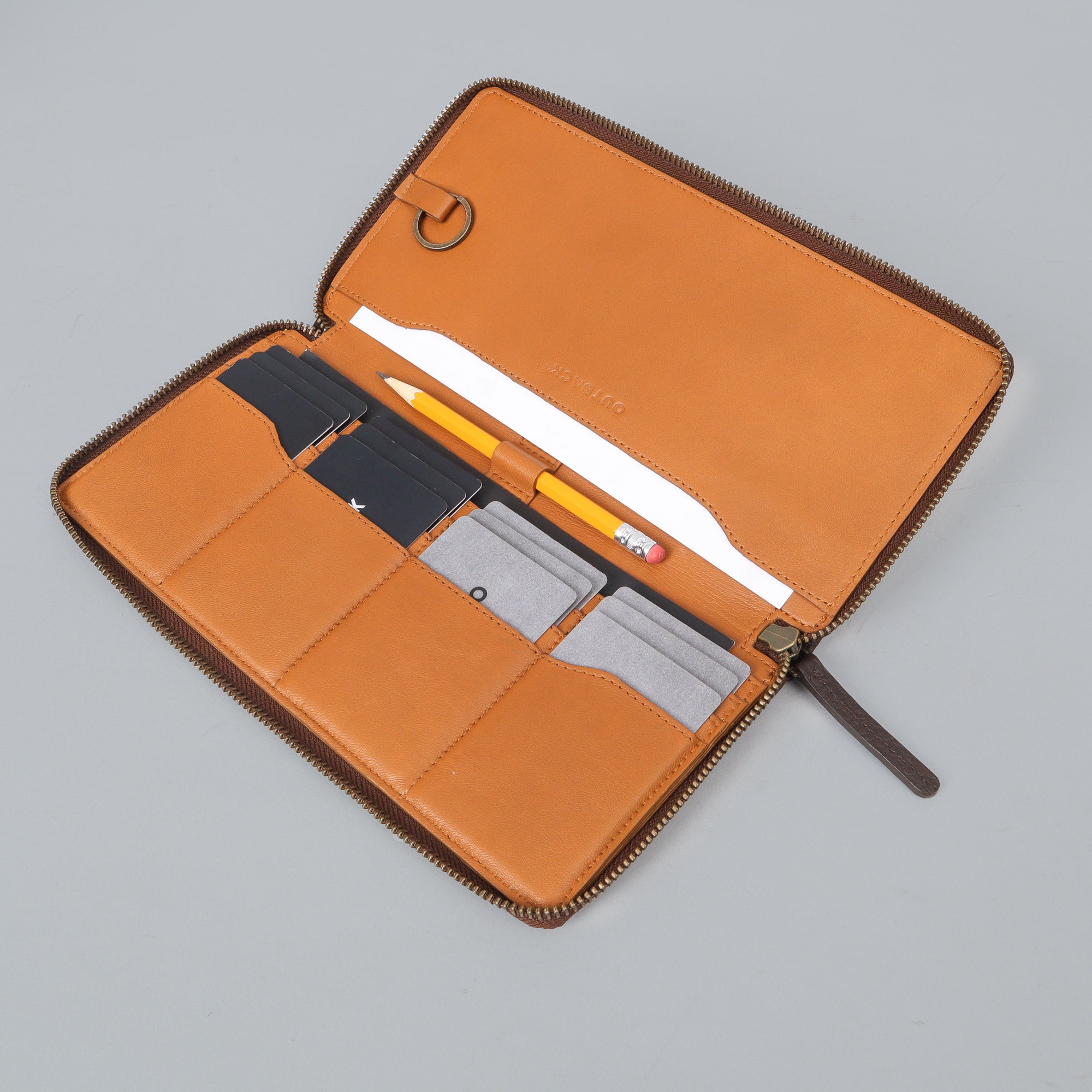 multicolor cheque book wallet