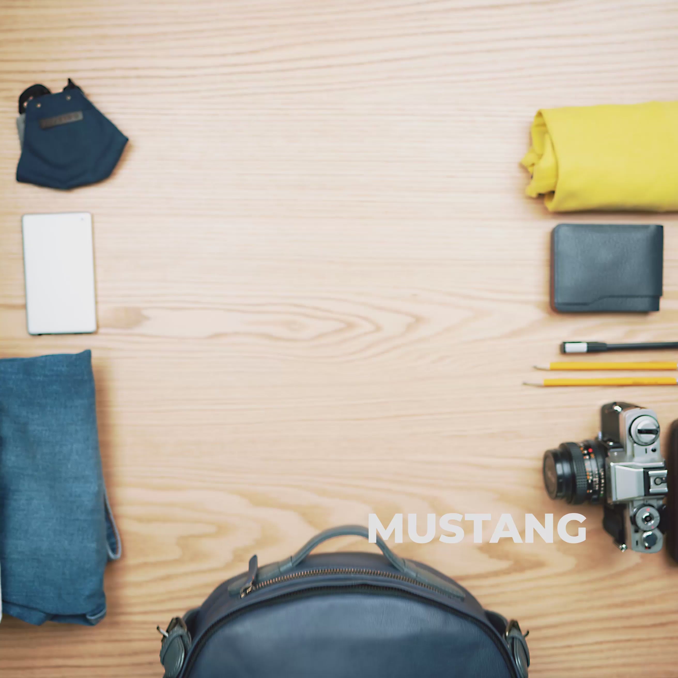 Mustang Leather Backpack