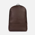 Mustang Leather Backpack in Brown, Full-Grain Leather