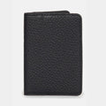 Business Cards Leather Wallet in Black, Full-Grain Leather