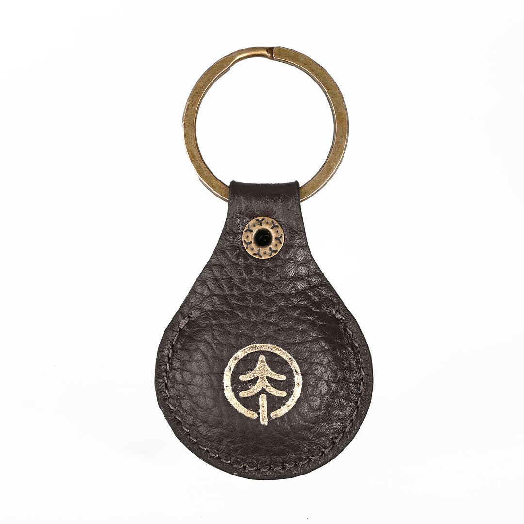 AirTag Leather Key Ring