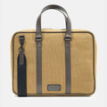 Creek Canvas Briefcase in Khaki