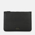 Form Leather Laptop Sleeve in Black