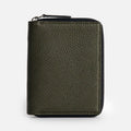 Atlas Passport Wallet in Olive, Full-Grain Leather