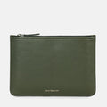Form Leather Storage Case in Olive
