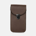 Sidekick Phone Sleeve in Brown, Full-Grain Leather
