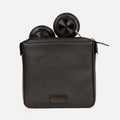 Kent Headphones Case in Black, Full-Grain Leather