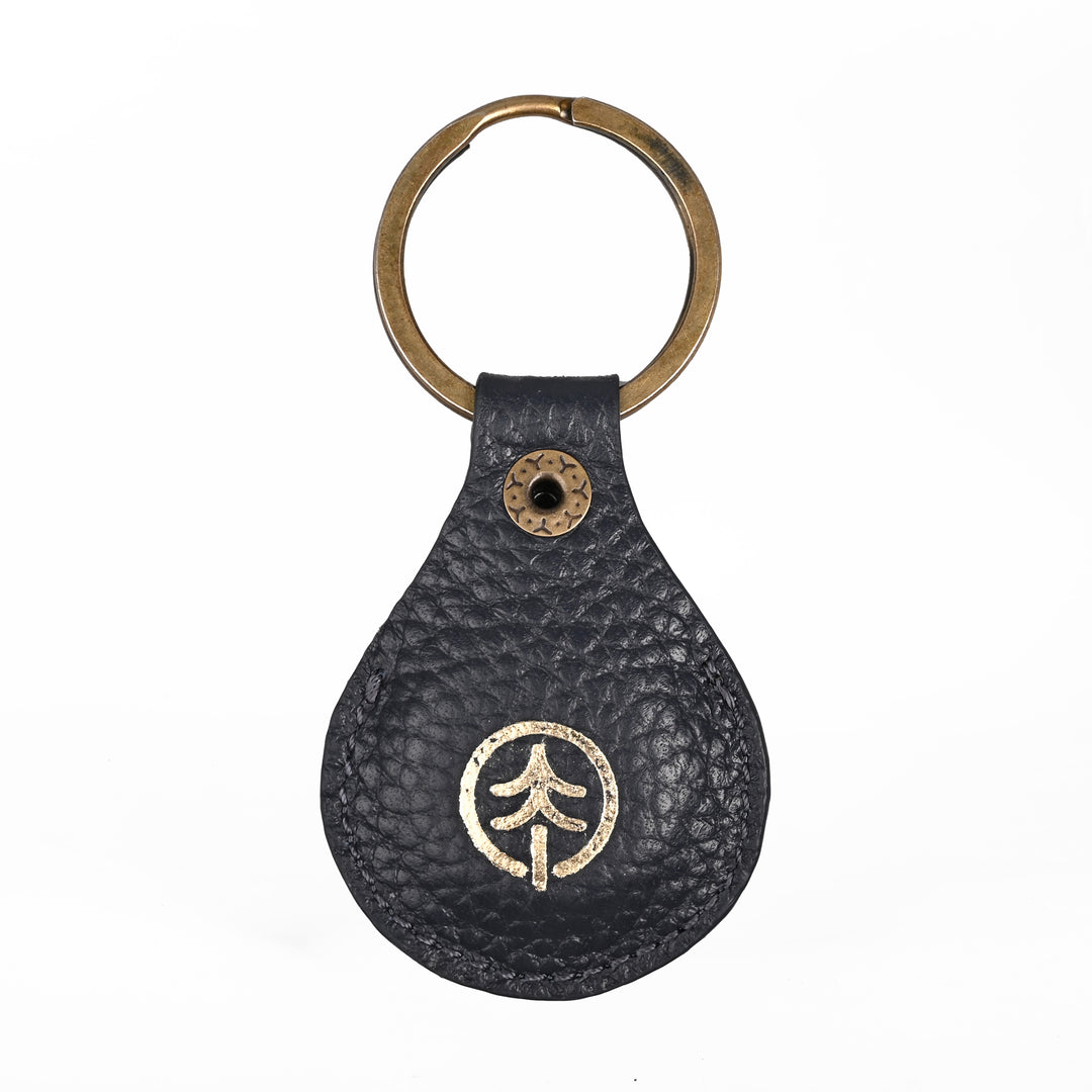 AirTag Leather Key Ring