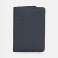 Business Cards Leather Wallet in Navy, Full-Grain Leather