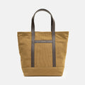 Everyday Canvas Tote in Khaki, Genuine Leather & Canvas