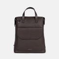 Austin Convertible Leather Bag in Brown, Full-Grain Leather