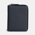 Atlas Passport Wallet in Navy, Full-Grain Leather