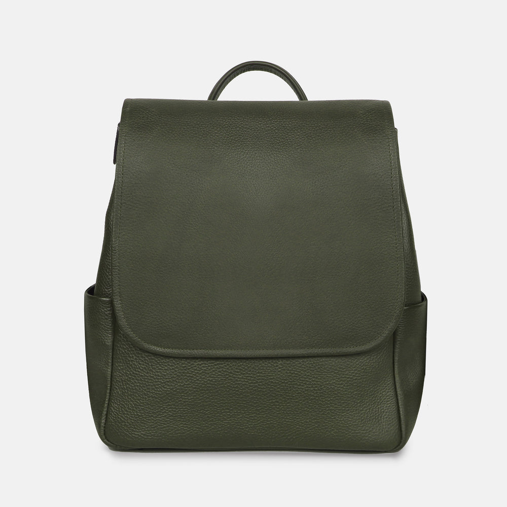 Donna Leather Diaper Bag