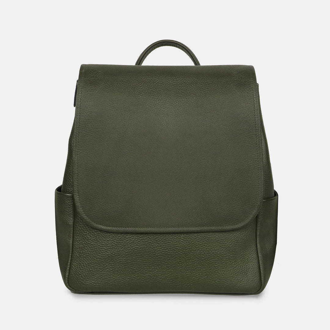 Donna Leather Diaper Bag