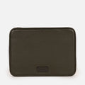Harlem Laptop Folio in Olive, Genuine Leather