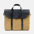Prime Canvas Briefcase in Khaki, Heavy Duty Canvas