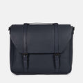 Legacy Leather Briefcase in Navy
