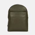 Creator Leather Backpack in Olive, Full-Grain Leather