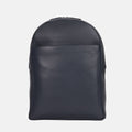 Creator Leather Backpack in Navy