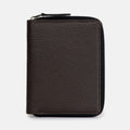 Atlas Passport Wallet in Brown, Full-Grain Leather