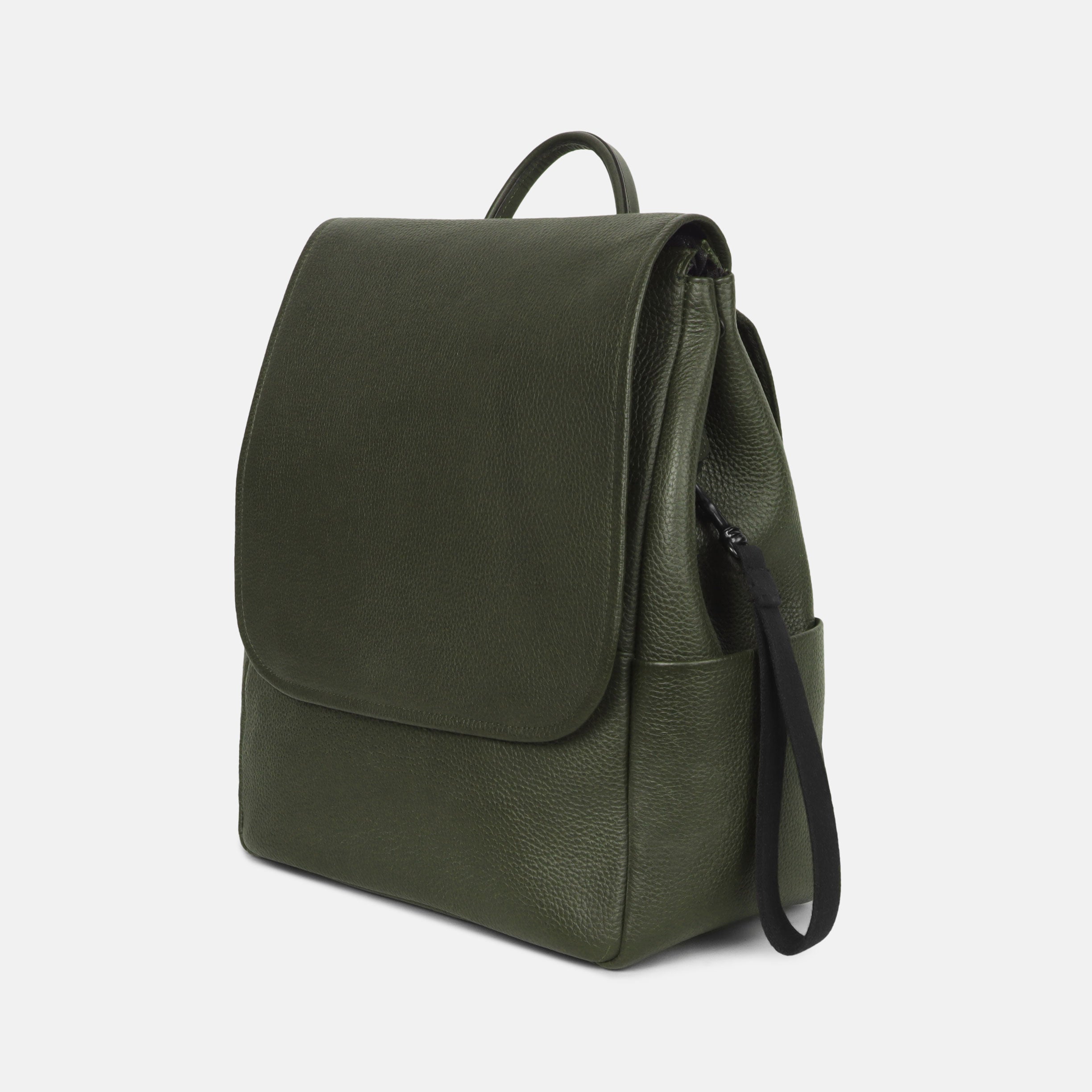 Donna Leather Diaper Bag