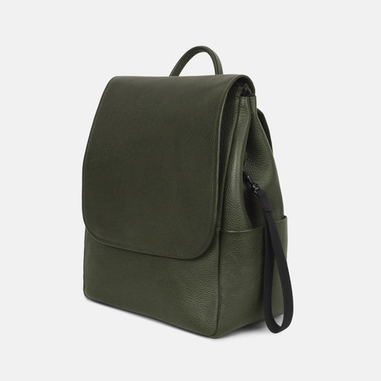 Donna Leather Diaper Bag