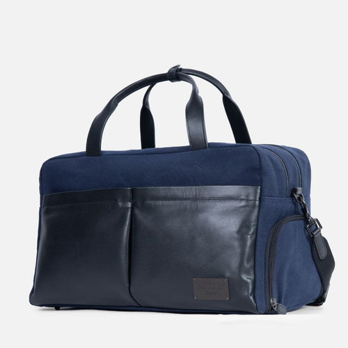 City Hybrid Bag in Blue, Heavy Duty Canvas — view 2