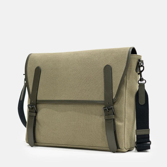 Metro Canvas Messenger Bag