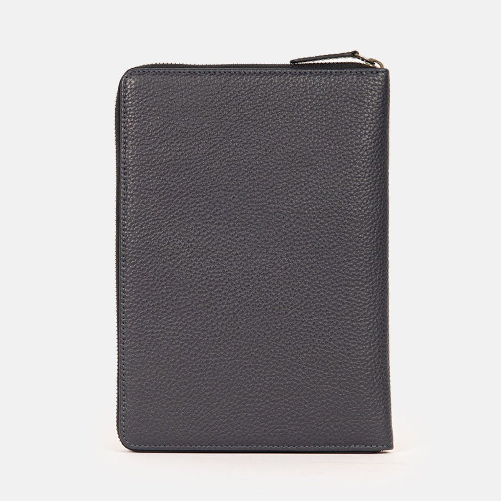 Satori Organiser in Navy, Full-Grain Leather — view 2