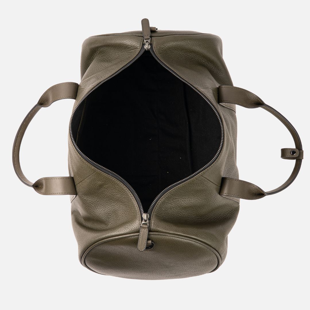 Miami Leather Gym Bag