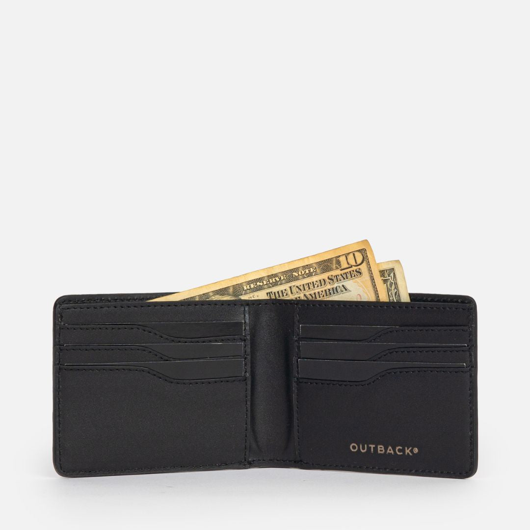 Classic Bi-Fold Leather Wallet
