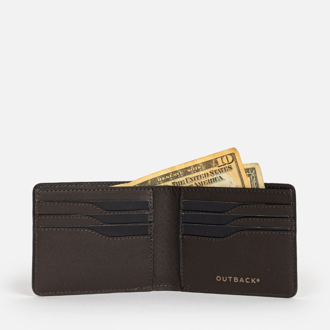 Classic Bi-Fold Leather Wallet