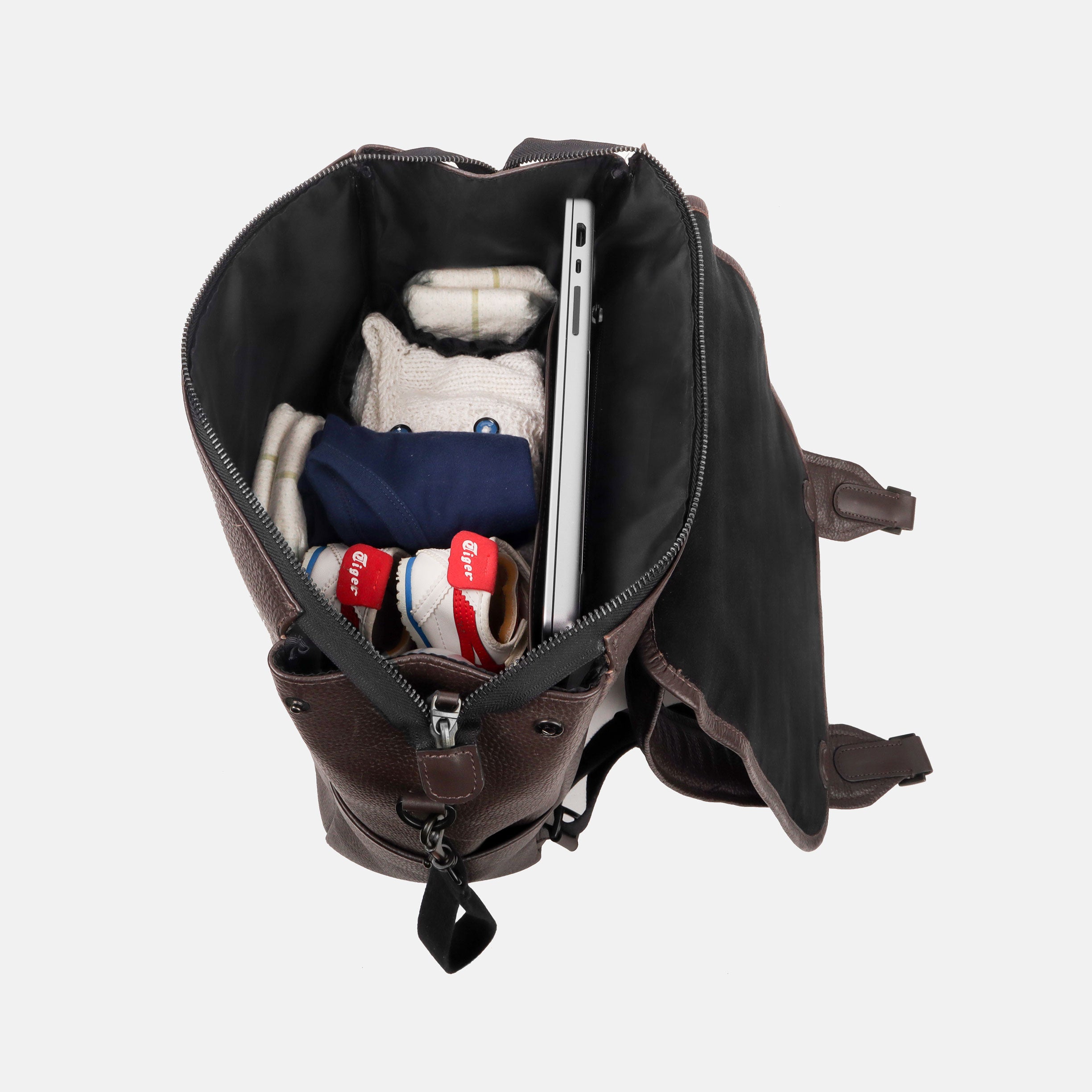 Donna Leather Diaper Bag