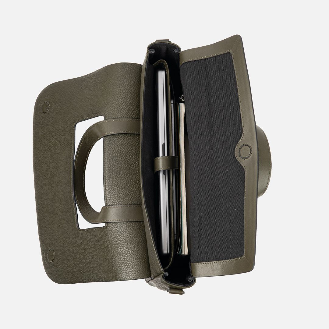 Muse Leather Briefcase