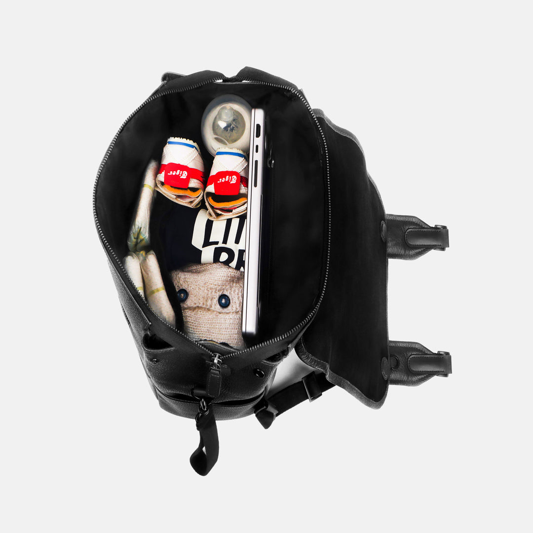 Donna Leather Diaper Bag