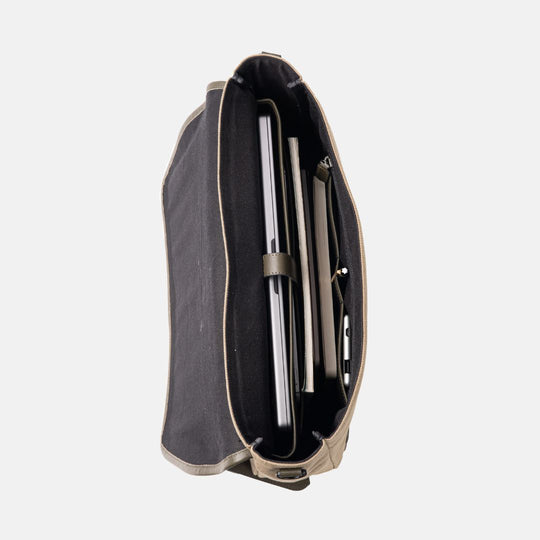 Metro Canvas Messenger Bag