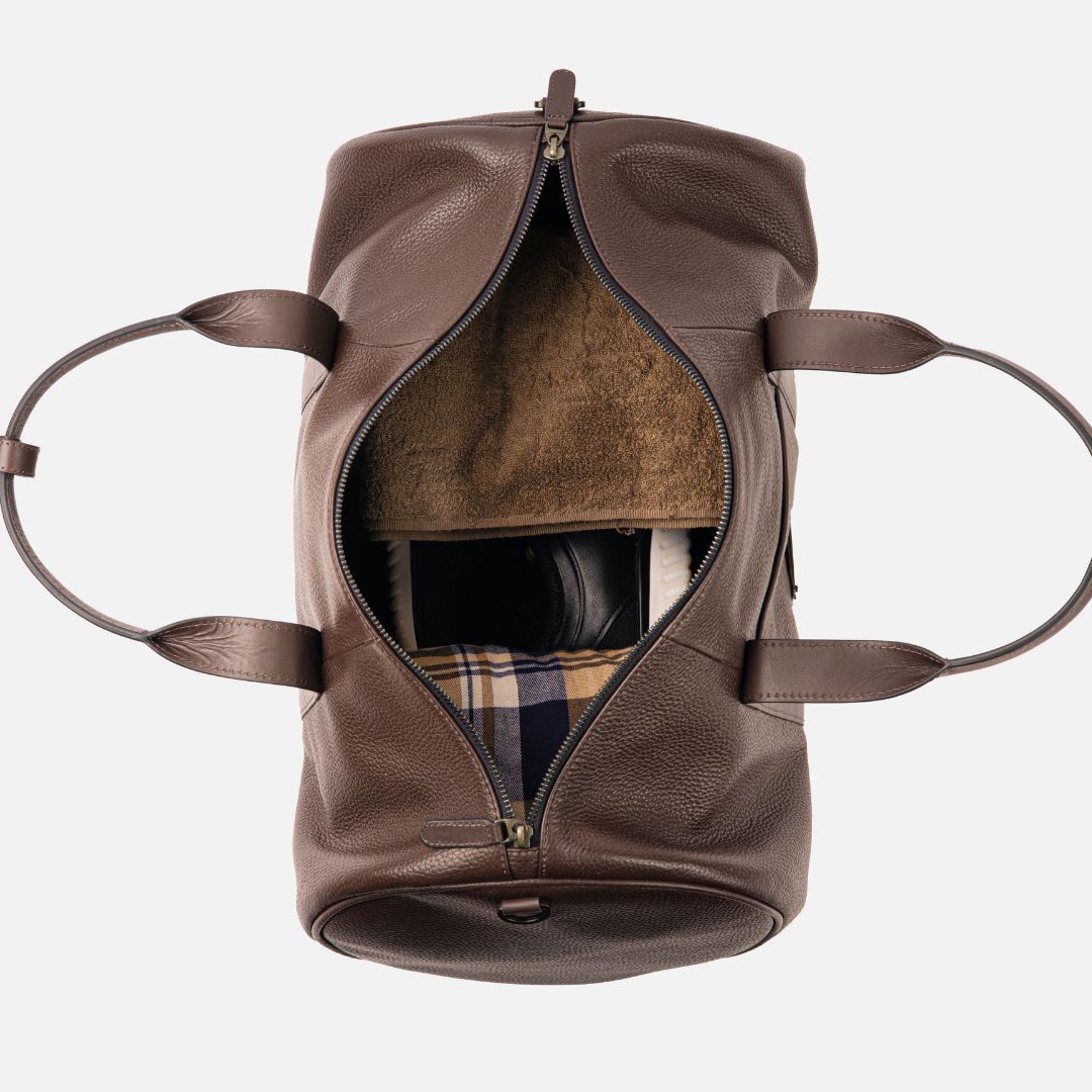 Miami Leather Gym Bag