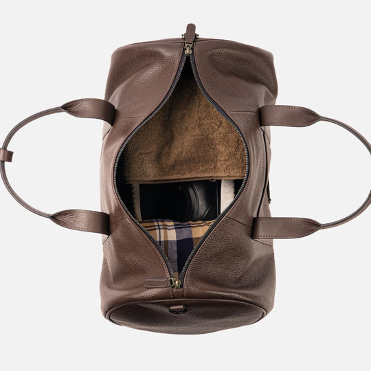 Miami Leather Gym Bag