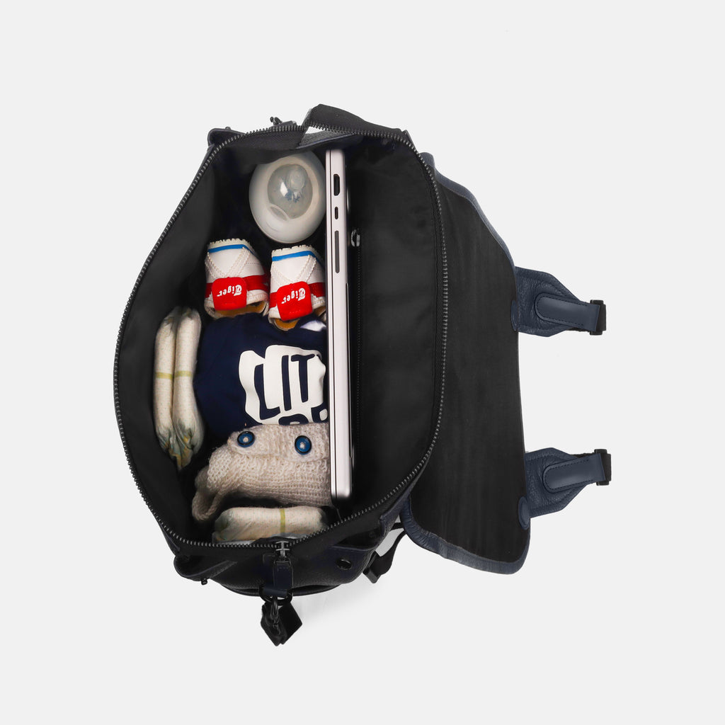 Donna Leather Diaper Bag