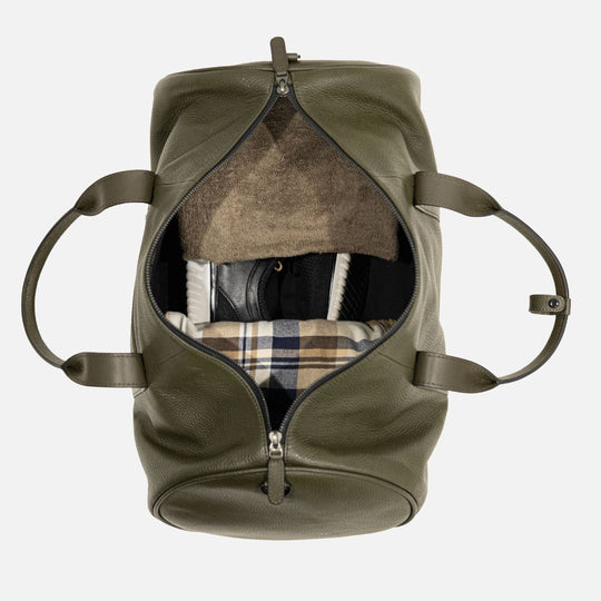 Miami Leather Gym Bag