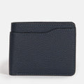 Max Wallet in Navy, Full-Grain Leather