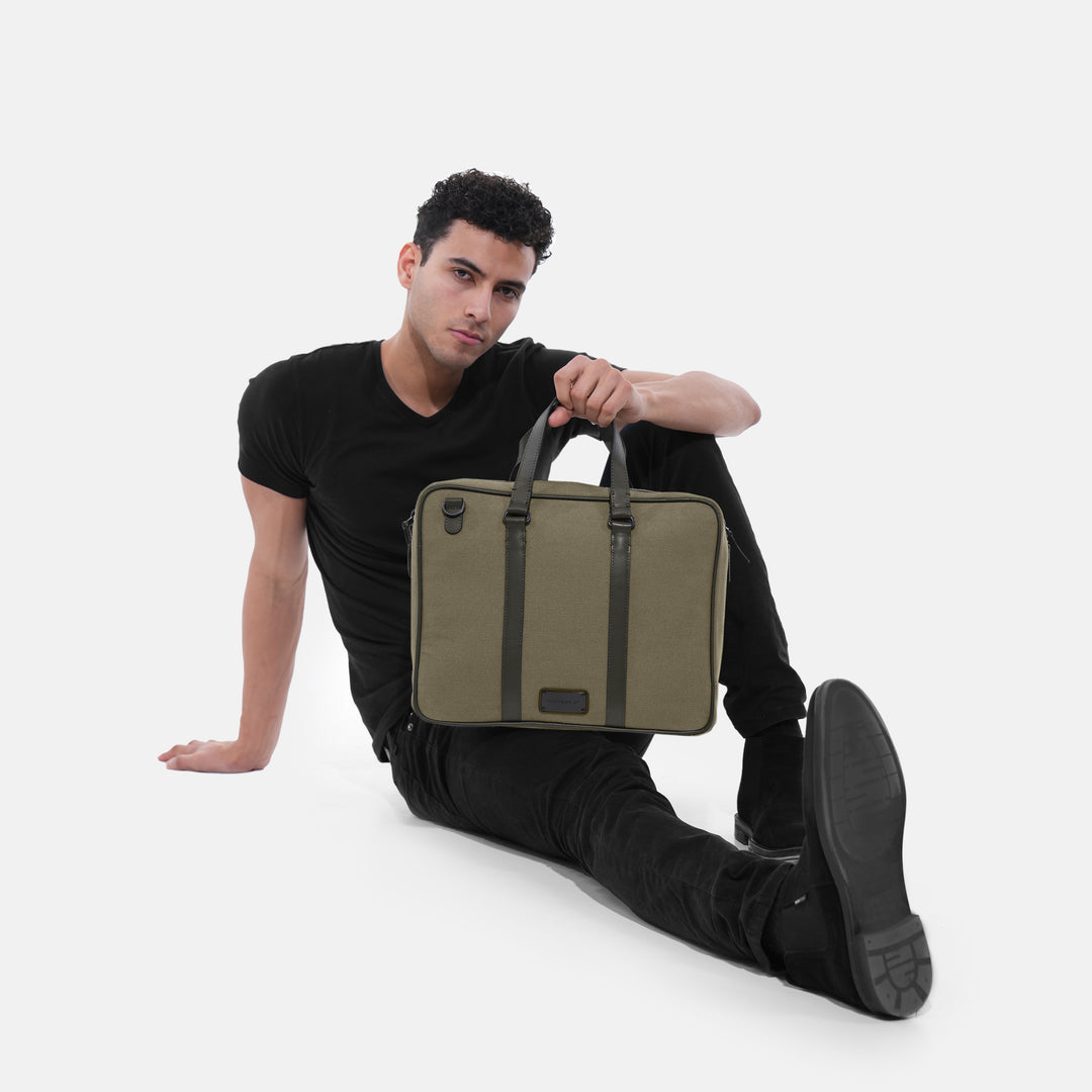 Creek Canvas Briefcase