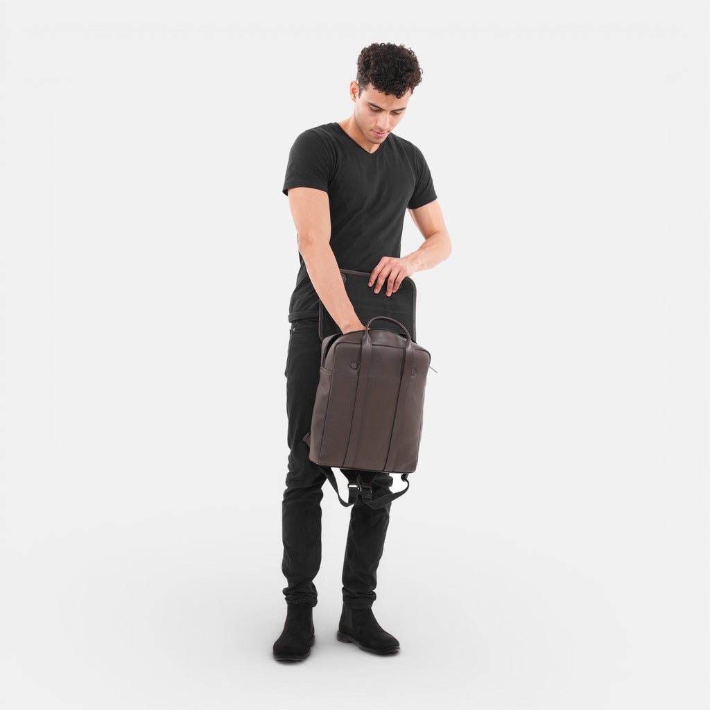 Chief Leather Backpack