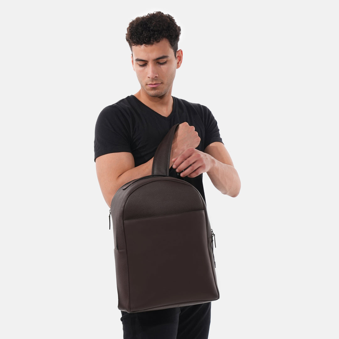 Creator Leather Backpack