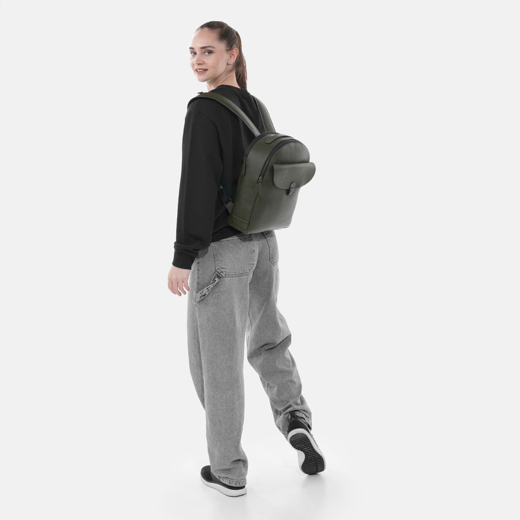 Urban Leather Backpack