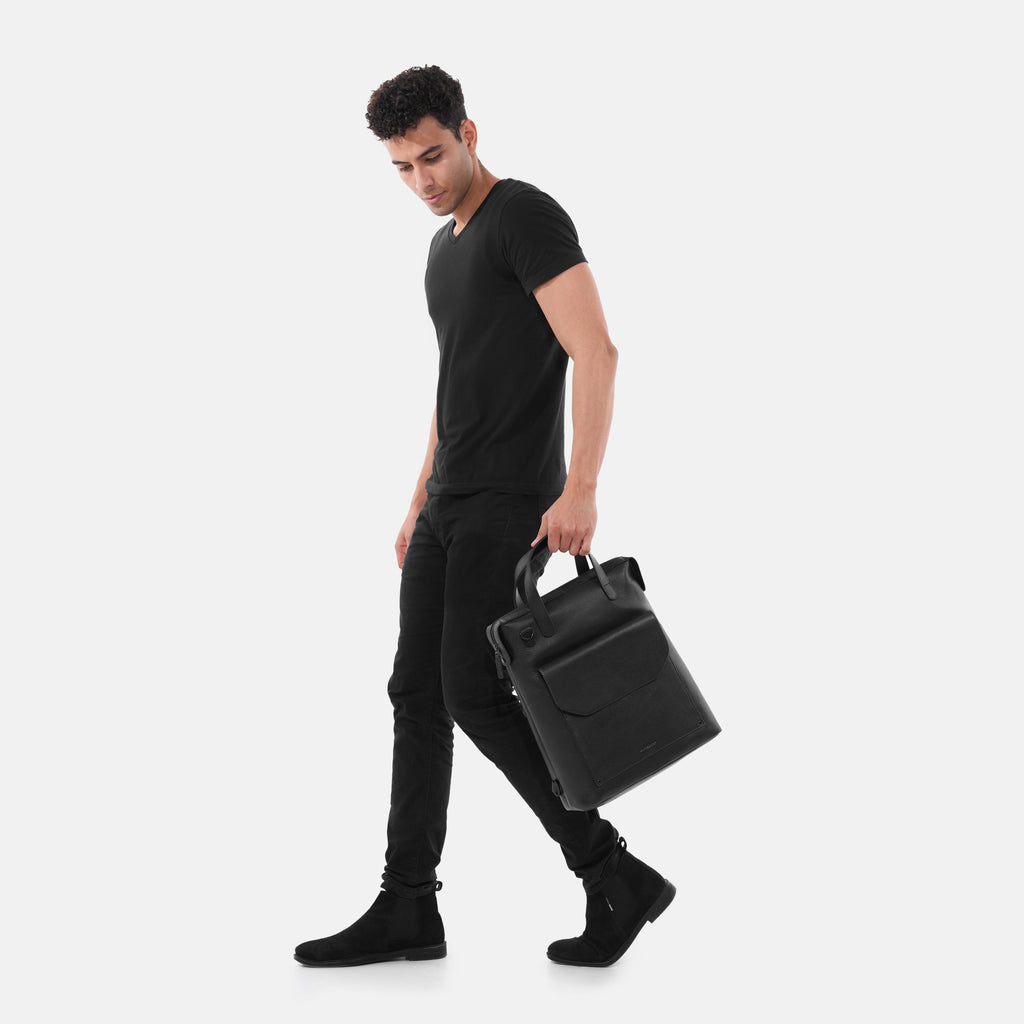 Austin Convertible Leather Bag